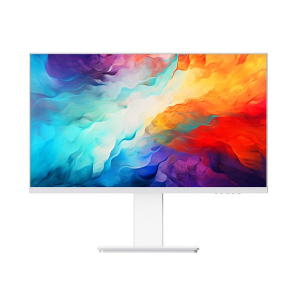 22 24 27 inch White Monitor with rotatable liftable stand - Image 2